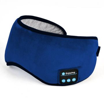 Bluetooth-Stirnband-Schlafmaske / Smart Music Playing Augenmaske - Blau