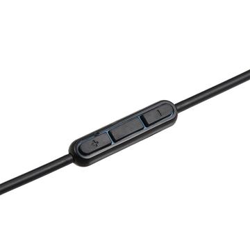 Bose QuietComfort 25 Kopfhörer 3.5mm / 2.5mm Audiokabel mit Mikrofon/Lautstärkeregler - Schwarz