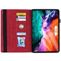 Business Style iPad Pro 12.9 2020/2021 Smart Folio Case - Rot