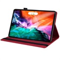 Business Style iPad Pro 12.9 2020/2021 Smart Folio Case - Rot