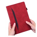 Business Style iPad Pro 12.9 2020/2021 Smart Folio Case - Rot