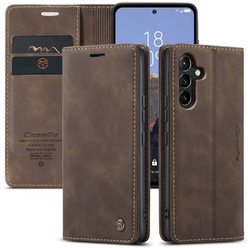 Samsung Galaxy A54 5G Caseme 013 Serie Schutzhülle mit Geldbörse - Kaffee