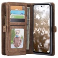 Caseme 2-in-1 Multifunktions Samsung Galaxy A53 5G Wallet Hülle - Braun