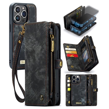 iPhone 15 Pro Caseme 2-in-1 Multifunktions Wallet Hülle