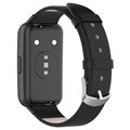 Klassische Schnalle Huawei Band 7 Lederarmband - Schwarz