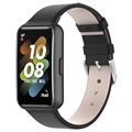 Klassische Schnalle Huawei Band 7 Lederarmband - Schwarz