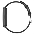 Klassische Schnalle Huawei Band 7 Lederarmband - Schwarz