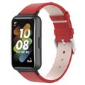 Klassische Schnalle Huawei Band 7 Lederarmband - Rot