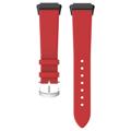 Klassische Schnalle Huawei Band 7 Lederarmband - Rot