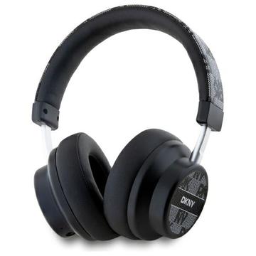 DKNY Kariertes Muster Over-Ear Wireless Kopfhörer - Schwarz