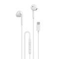 Dudao X3C kabelgebundener In-Ear USB-C Kopfhörer - Weiß