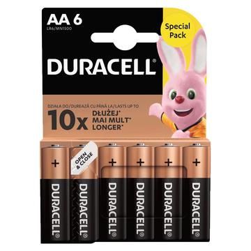 Duracell Basic LR6/AA-Batterien - 6 Stück.