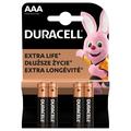 Duracell DuraLock C&B LR03/AAA Batterien - 4 Stk.