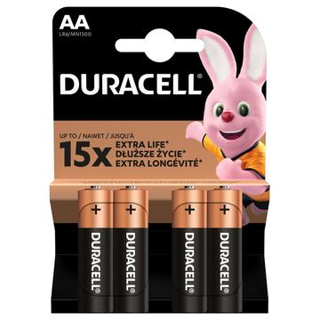 Duracell DuraLock C&B LR6/AA-Batterien - 4 Stk.