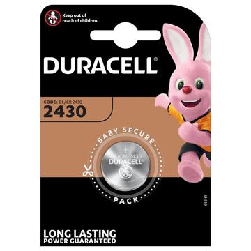 Duracell Mini CR2430 Knopfzellenbatterie 3V