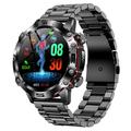 ET482 1.43" AMOLED Smart Watch mit Bluetooth-Anruf und EKG-Funktion - Schwarz