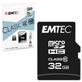 Emtec Classic Class 10 MicroSD Karte - ECMSDM32GHC10CG - 32GB