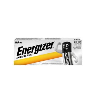 Energizer Industrial LR6/AA Alkaline-Batterien - 10 Stück.