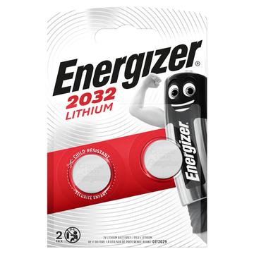 Energizer Mini CR2032 Lithium Batteries - 3V - 2 Pcs.