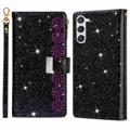 Starlight Serie Samsung Galaxy S23 5G Wallet Hülle - Schwarz