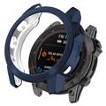 Garmin Fenix 7X/7X Solar Electroplated TPU Hülle - Mitternachtsblau