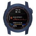 Garmin Fenix 7X/7X Solar Electroplated TPU Hülle - Mitternachtsblau