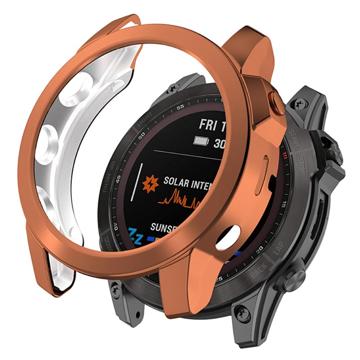 Garmin Fenix 7X/7X Solar Electroplated TPU Hülle - Roségold