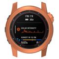 Garmin Fenix 7X/7X Solar Electroplated TPU Hülle - Roségold