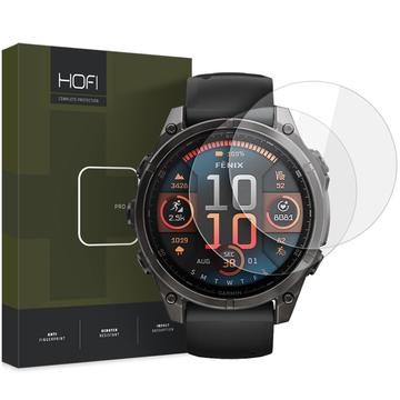 Garmin Fenix 8 Hofi Premium Pro+ Panzerglas - 51mm - 2 Stk. - Durchsichtig