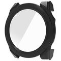 Garmin Fenix 8 Kunststoff Hülle mit Panzerglas - 9H - 47mm - Schwarz