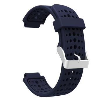 Garmin Forerunner 220/230/235/620/630/735 Soft Silikonarmband - Dunkel Blau