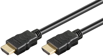 Goobay HDMI 1.4 Kabel mit Internet - Vergoldet - 0.5m