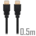 Goobay Ultra High Speed HDMI 2.1 8K Kabel - 0.5m - Schwarz