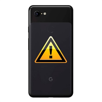 Google Pixel 3 XL Akkufachdeckel Reparatur - Schwarz