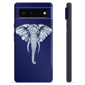 Google Pixel 6 TPU Hülle - Elefant