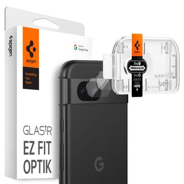 Google Pixel 8a Spigen Glas.tR Ez Fit Optik Kamera-Objektivschutz - Klar