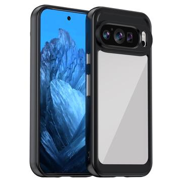 Google Pixel 9/9 Pro Anti-Shock Hybrid Hülle - Schwarz