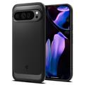 Google Pixel 9 Pro XL Spigen Rugged Armor TPU Hülle - Schwarz