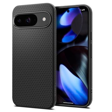 Google Pixel 9/9 Pro Spigen Liquid Air TPU Hülle - Schwarz