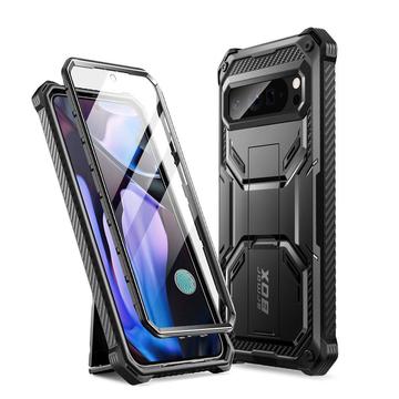 Google Pixel 9/9 Pro Supcase i-Blason Armorbox Hybrid Hülle - Schwarz