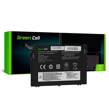 Green Cell-Akku - Lenovo ThinkPad E480, E580, E590 - 4100mAh