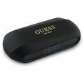 Guess Elongated Metallic Printed Logo Kabellose Kopfhörer mit Ladeetui