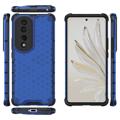 Honeycomb Armored Honor 70 Pro Hybrid Hülle - Blau