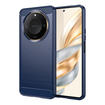 Honor X60 Gebürstete TPU Hülle - Karbonfaser