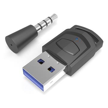 Honson HS-PS5101 Kopfhörer Bluetooth/3.5mm Audio Adapter - Sony PS5/PS4/PC - Schwarz