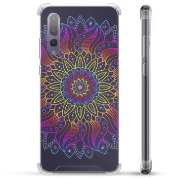 Huawei P20 Pro Hybrid Hülle - Buntes Mandala