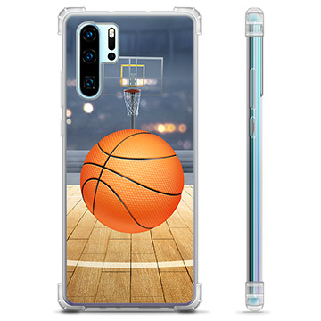 Huawei P30 Pro Hybrid Hülle - Basketball