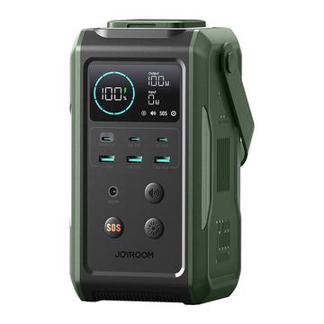 Joyroom JR-PBF10 75000mAh Power Bank mit Licht-/Tonalarm - 100W - Olive