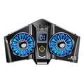 K8A Phone Cooler Digital Display Magnetic Smartphone Radiator Cooling Fan RGB Gaming Semiconductor Cooling Pad