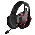 KOTION EACH G2000PRO Bluetooth 5.2 Over-Ear Wireless Headset 7.1 HiFi Stereo Sound Wired Gaming Kopfhörer - Schwarz+Rot